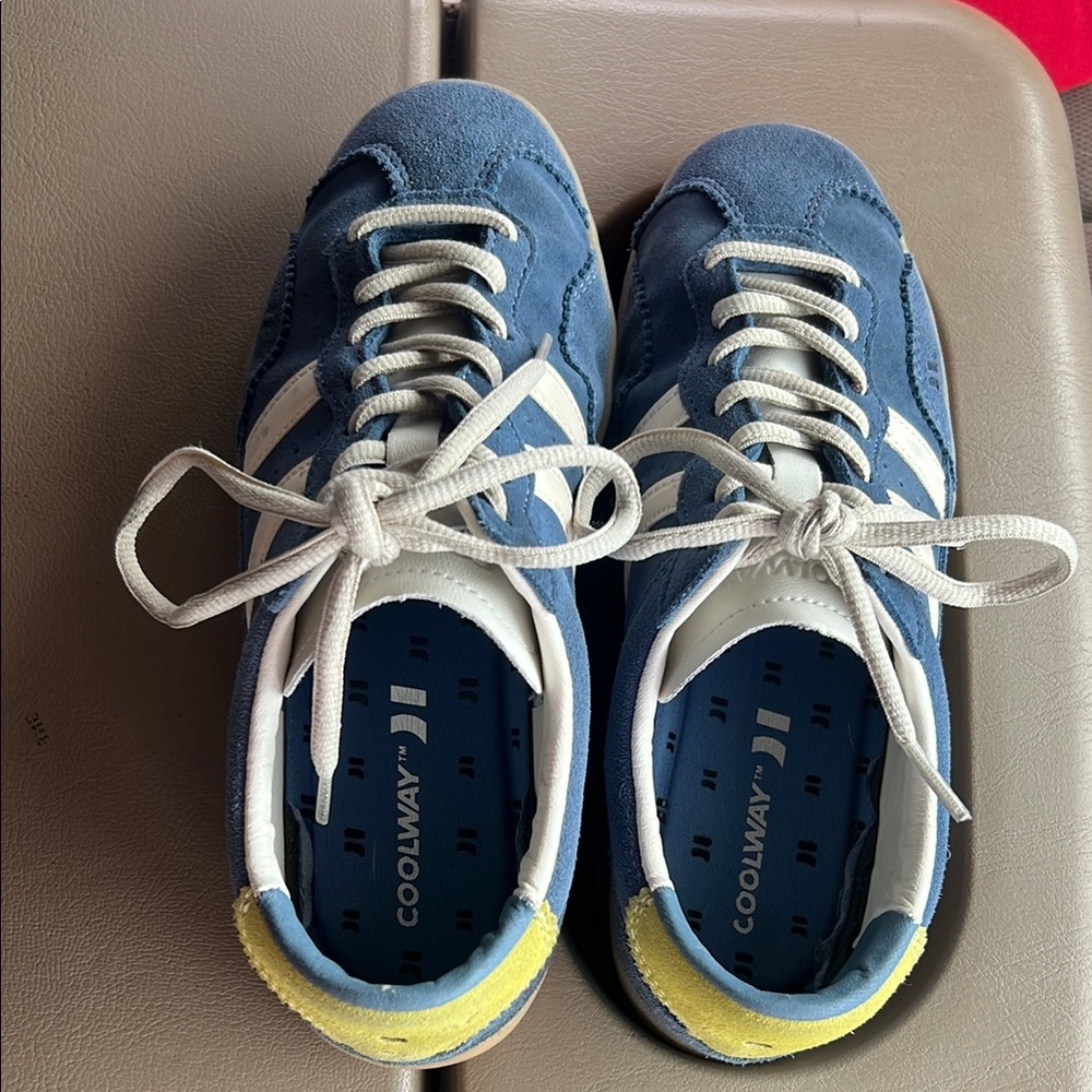 Coolway Blue and Yellow Sneakers